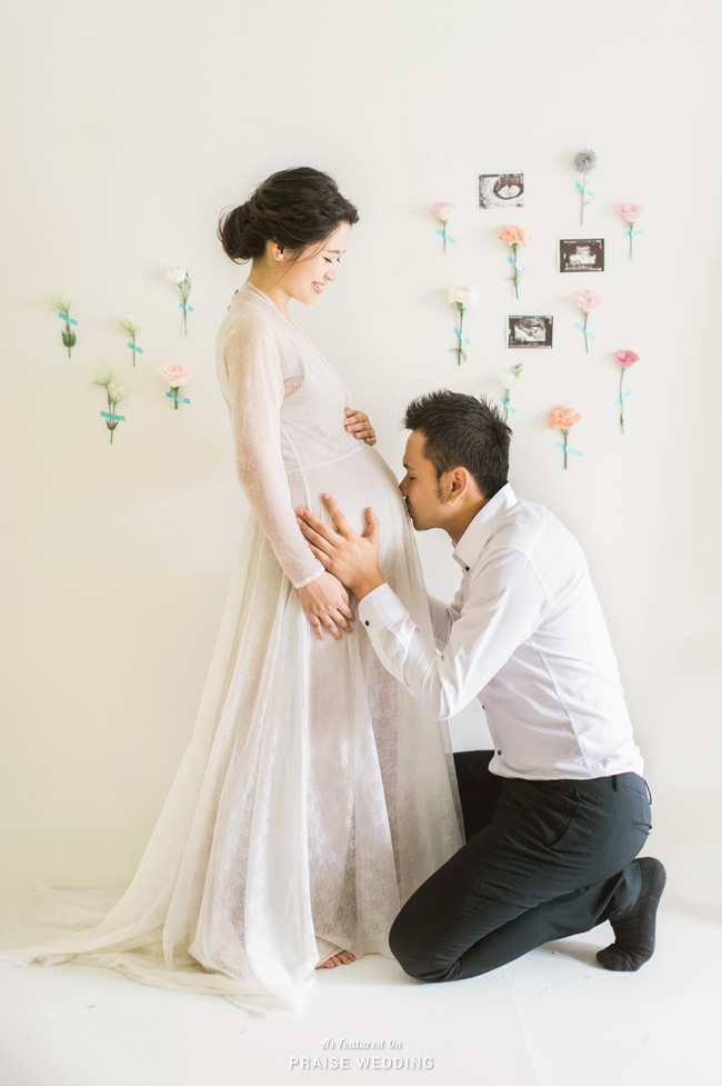 Chụp ảnh cưới khi mang bầu – Nỗi lo lắng của nhiều cặp đôi
